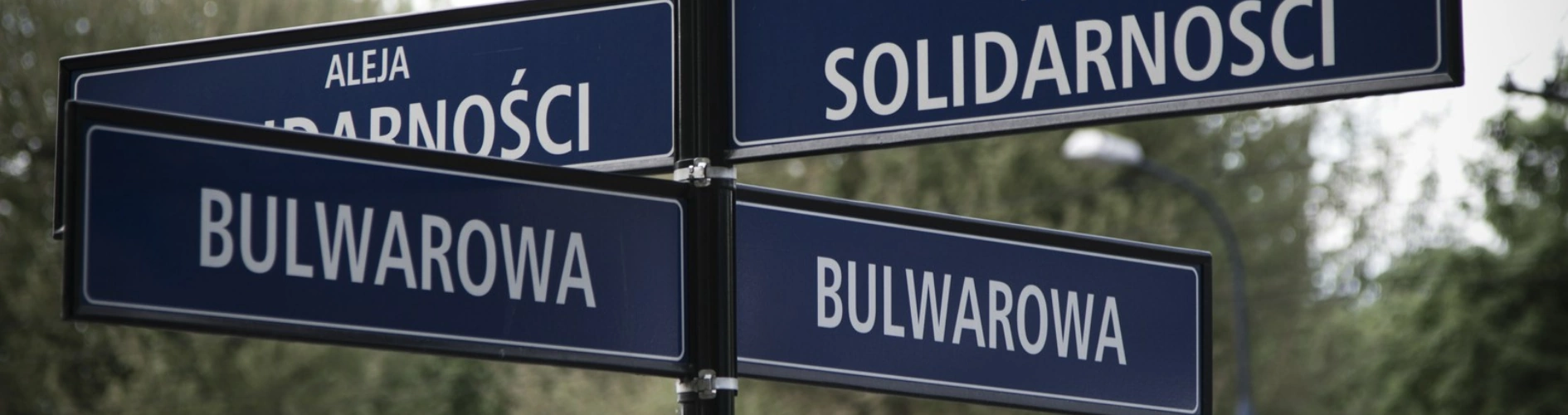 oznakowanie nazw ulic